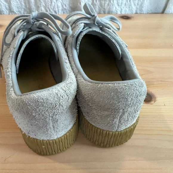 adidas Light Gray Sambas Sneakers Size 10 - Picture 9 of 11